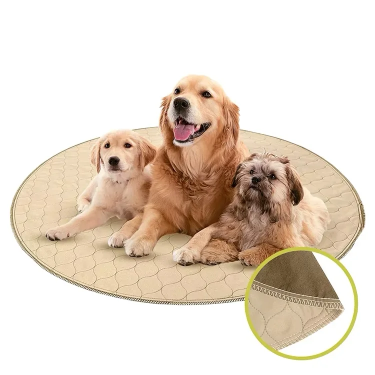 Hot Sale Quality Waterproof Mats Bed Three layer Washable Pet Reusable Dog Cat Puppy Pee Training Pads