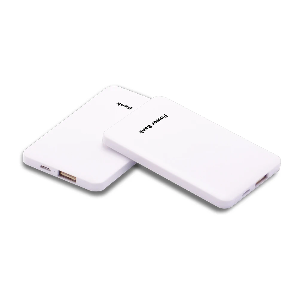 
New Promotional Gifts ultra thin power bank 2000mah credit card power banks 