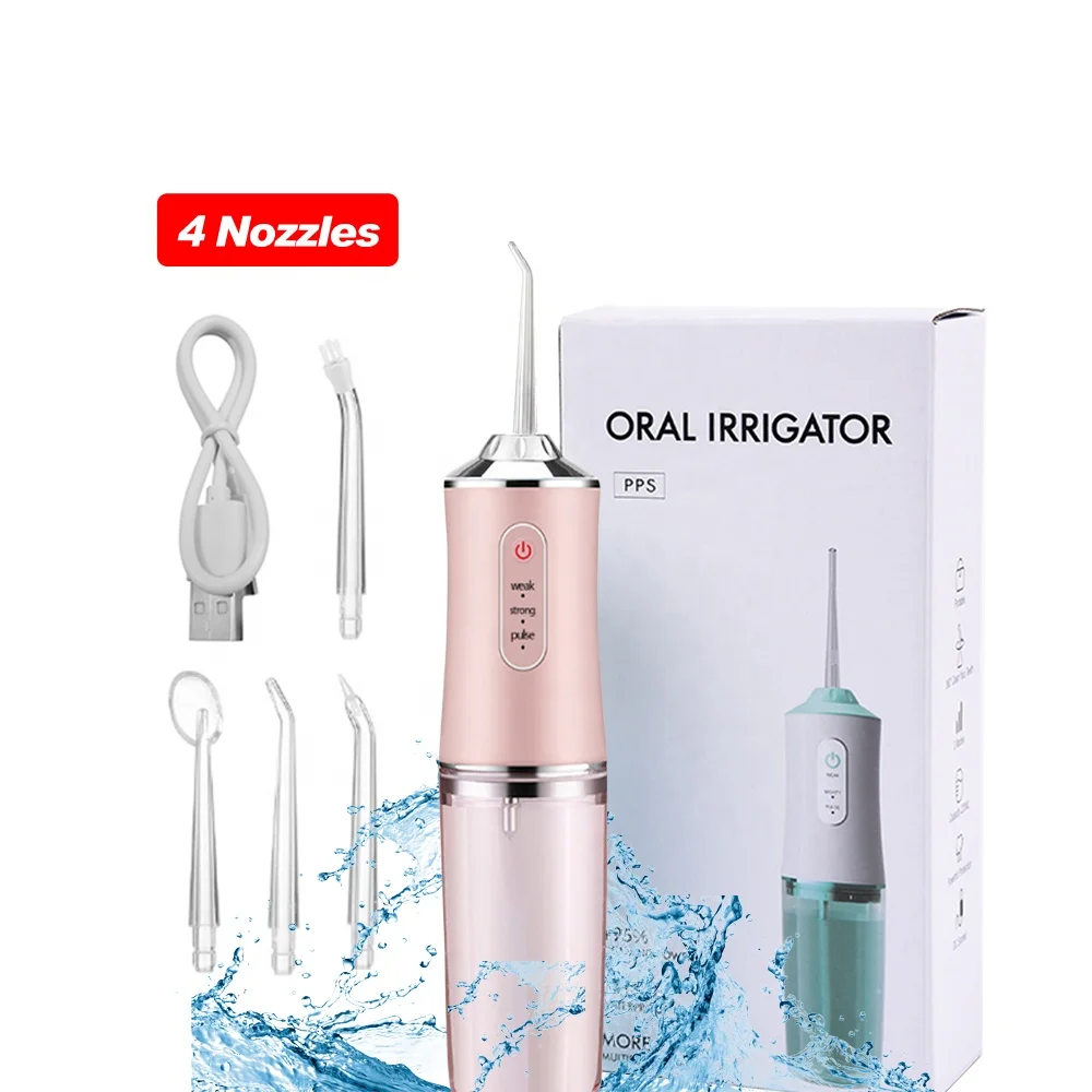 Wholesale professional 6886 rechargeable cleaning teeth clean oral portable dental mini water flosser
