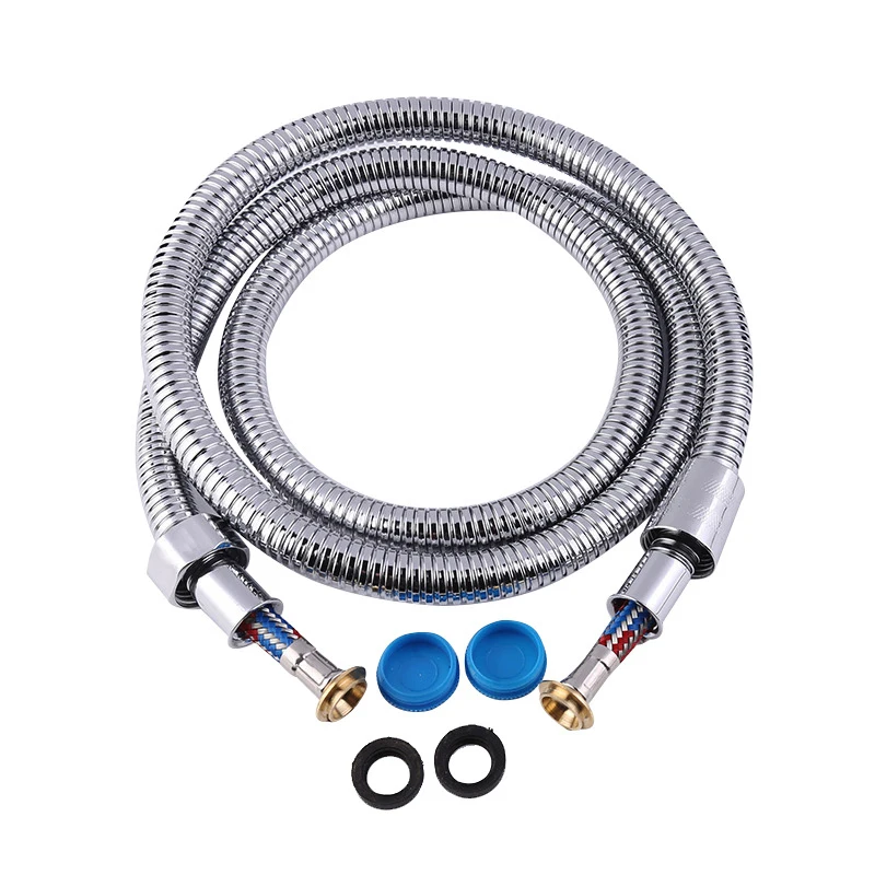 1.5m Shower Hose 304 Stainless Steel Shower Head Pull Pipe Bathroom Hose