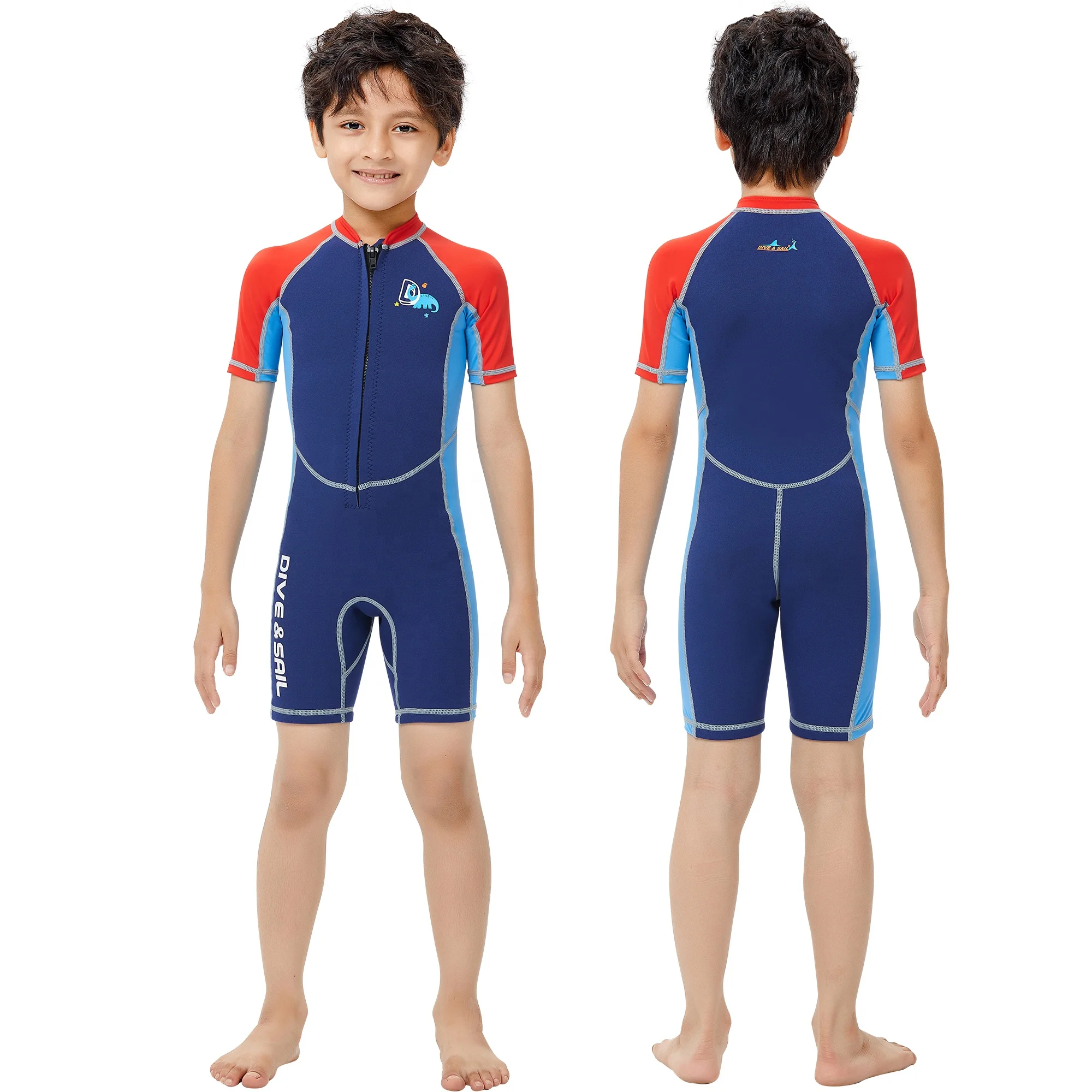 2mm Girls Boys for Surfing and Snorkeling Neoprene Kids Shorty Wetsuits
