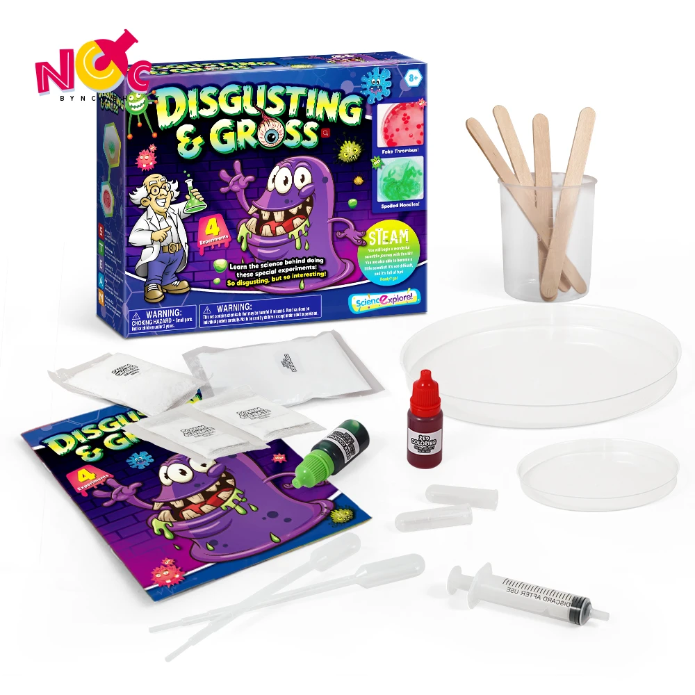 kids science educational experiment kit children educ toys mixed batch montessori FIDGET TOY diy stem slime