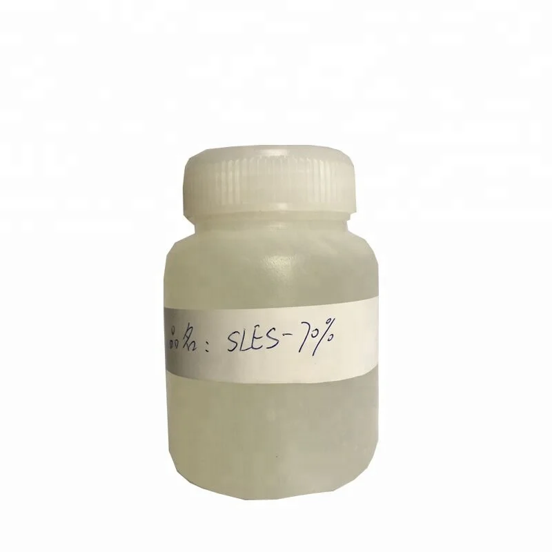 Используется в жидком моющем средстве surfactant SLES 70% лауриловый эфир сульфат натрия 2EO 3EO 4 EO