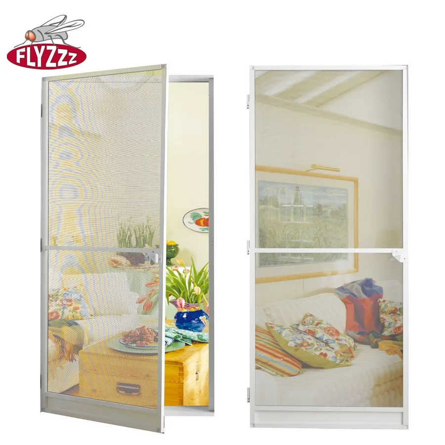 Большие размеры новый стиль низкая цена современная дверь рамы насекомых