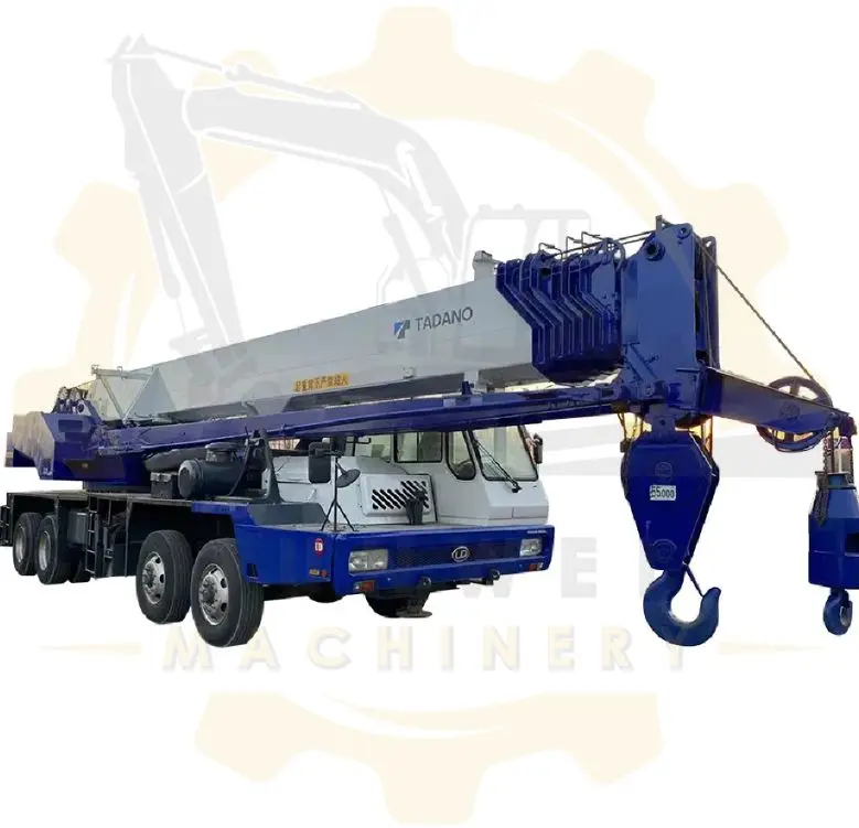Используемый мобильный кран Япония Тадано GT550-E 50Ton 55Ton Подержанный грузовик гидравлический кран низкая цена для продажи