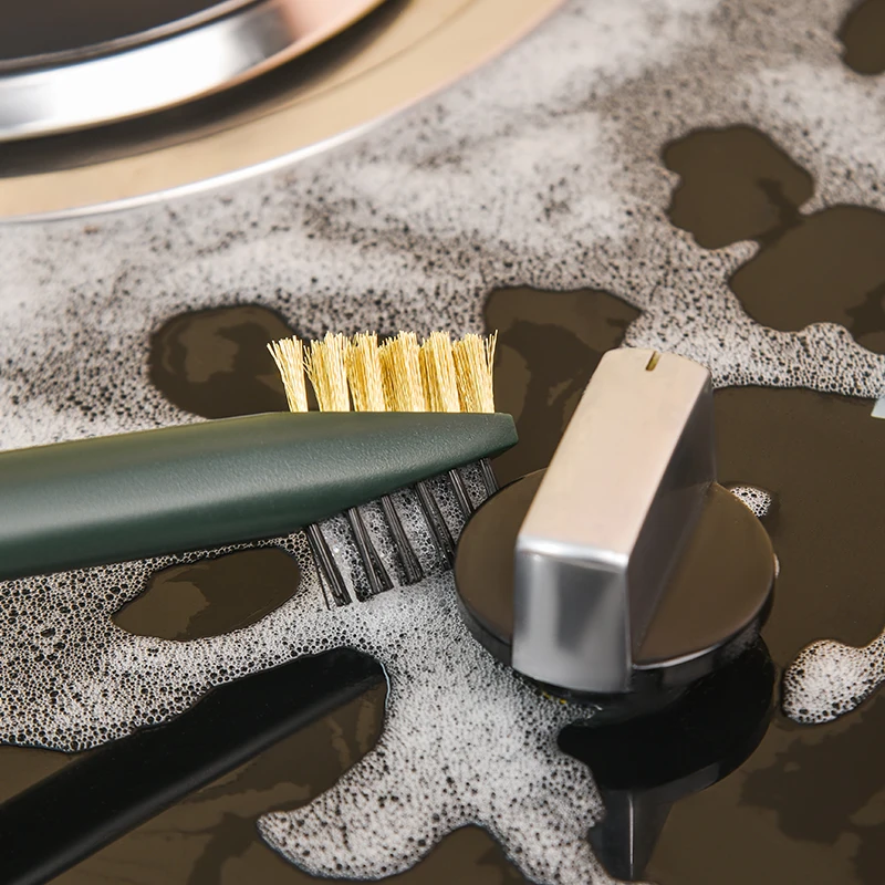 Kitchen Three-in-one Multifunctional Cooktop Cleaning Range Hood Degreasing Brush