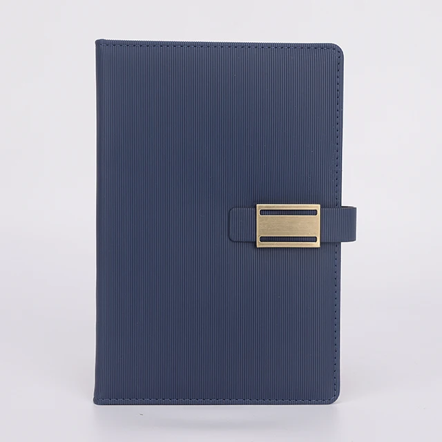 Wholesale A5 business gifts pu notepad student magnetic buckle gift dairy notebook