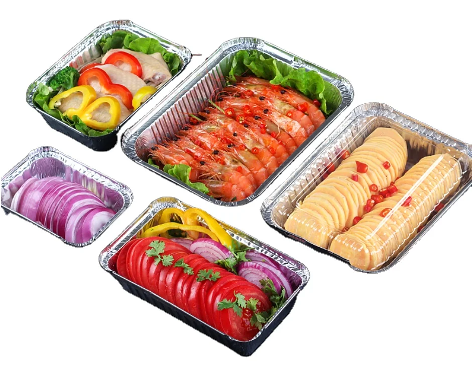 Hot Selling Manufacturer Competitive Price Alu Foil Container Fast Delivery For Food Use