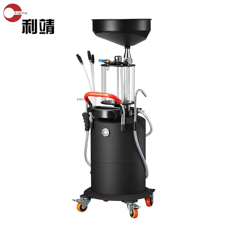 Automotive Repair Tools Air Operated Oil Collecting Machine Motorcycle Car Waste Oil Collector