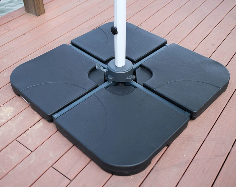 Factory hot sale 6m outdoor umbrella 3x3 square garden 12 ribs patio