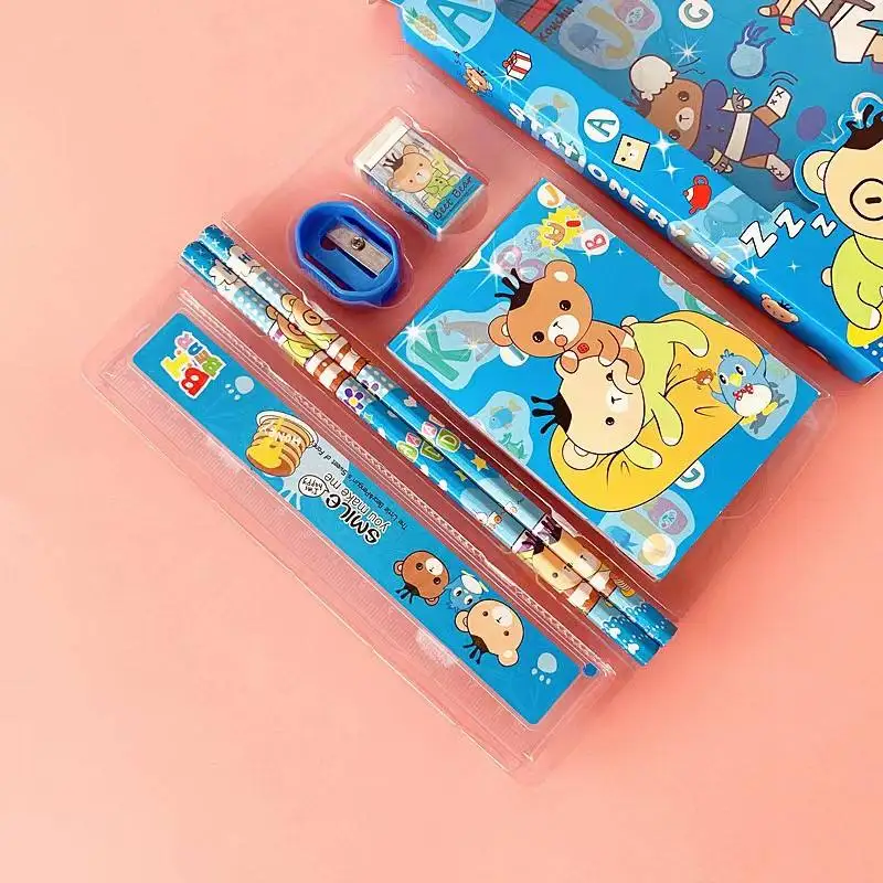 High Quality School Supplies Back To School Stationery Wholesale Office Stationery Set Kid Stationery School Supplies Wholesale