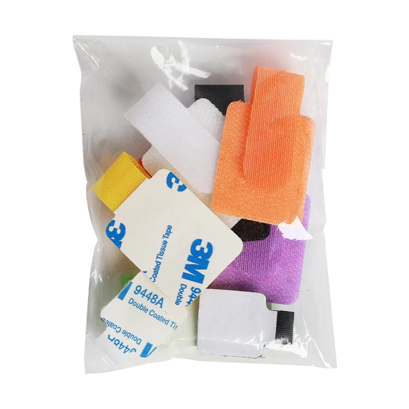 Premium Nylon Hook and Loop Cable Management Clips - Versatile Cable Tie Organizer Appliances Tape for Home and Office 3000 Pcs