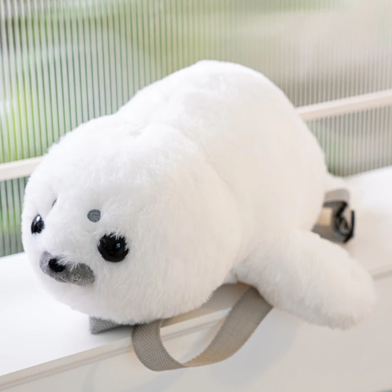 Hot sale Unisex Sea Animal Seal Plush Toys Soft Kid Cushion Backrest PP Cotton Huggable Squishy Sea Lion Pillow