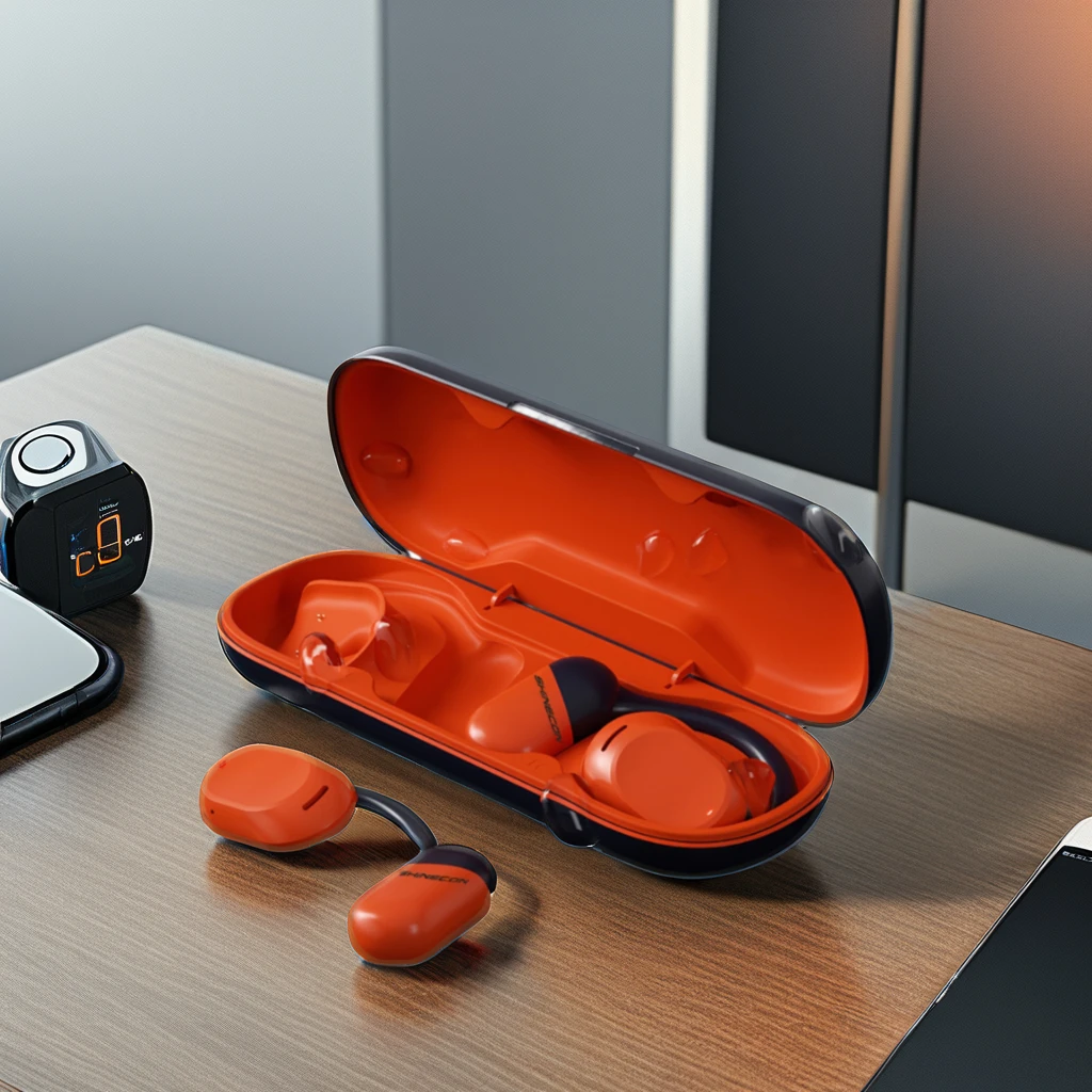 True Wireless Gaming Earphones LED Digital Display Low Battery Latency Motion E-Sports Non-Noise Cancelling TWS Bone Headphones