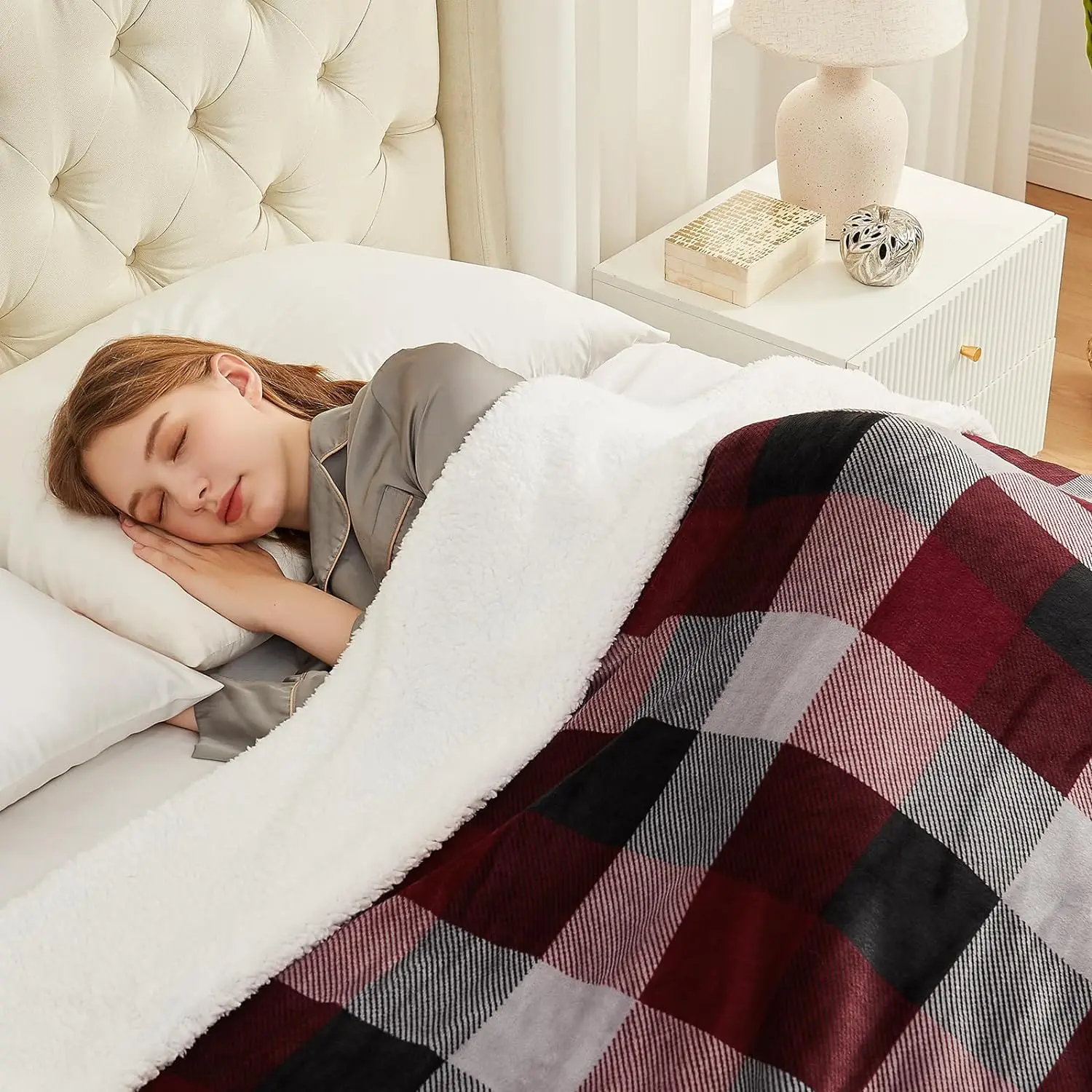 Sherpa Throw Blanket