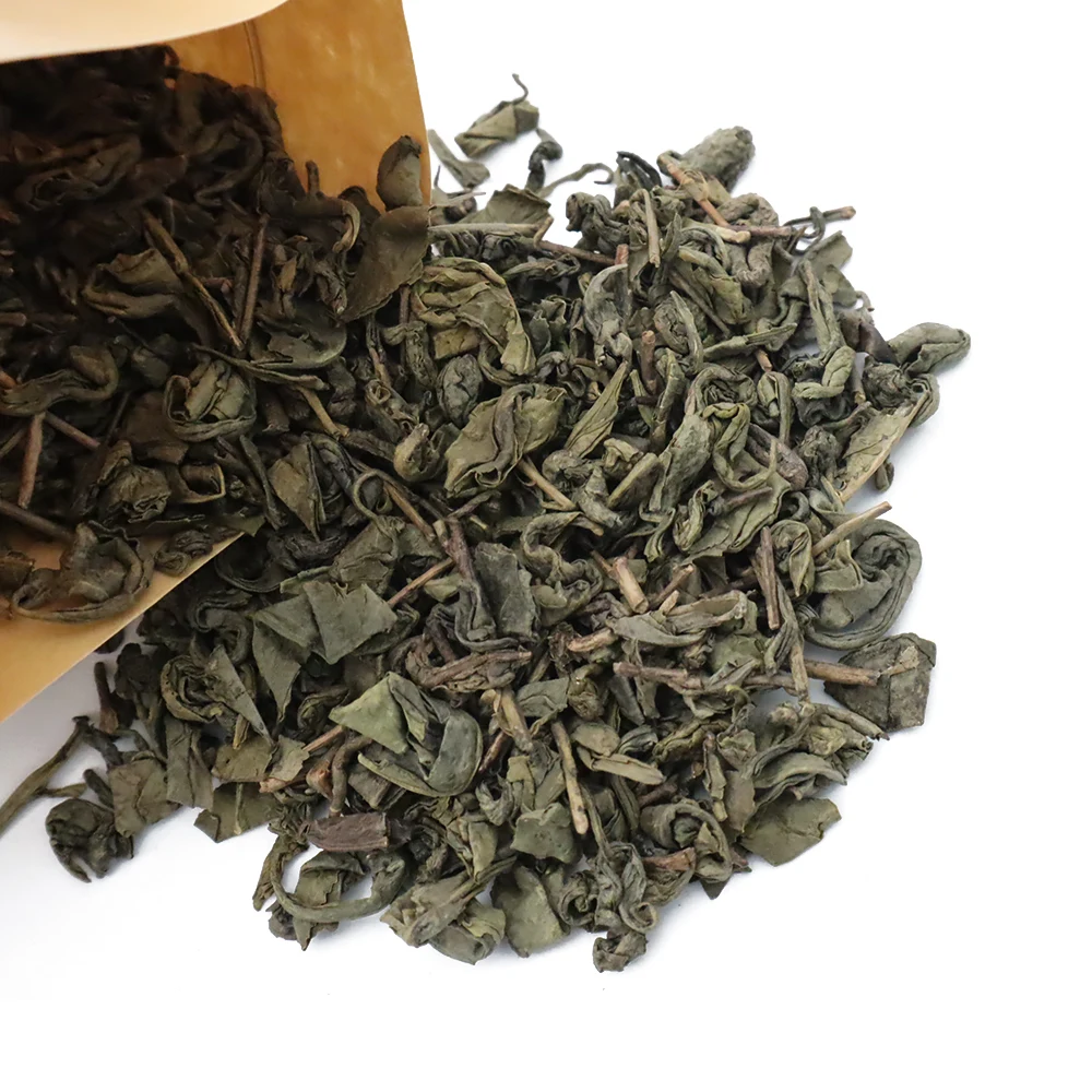 China Factory Wholesale Good Quality And Taste Gunpowder Green Tea With Lemon Juice