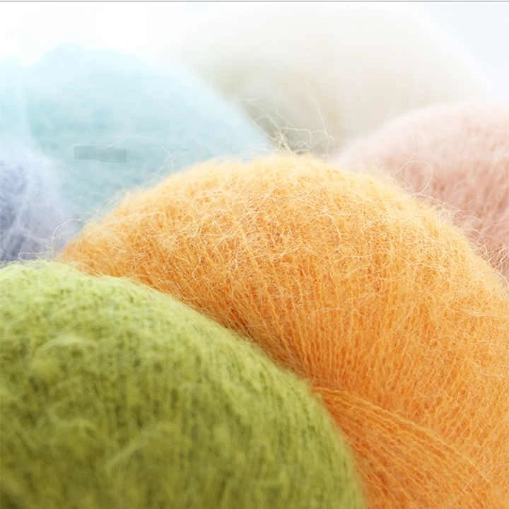 Manufacturer Wholesale Yarn 58% Acrylic 33% Nylon 9% Wool Yarn for Knitting