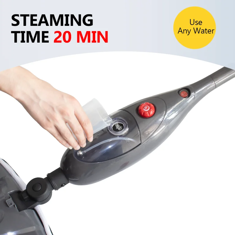 Purolf Steam Floor Cleaner Household Cleaning Mop Wet Dry High Pressure Steam Vacuum Cleaner