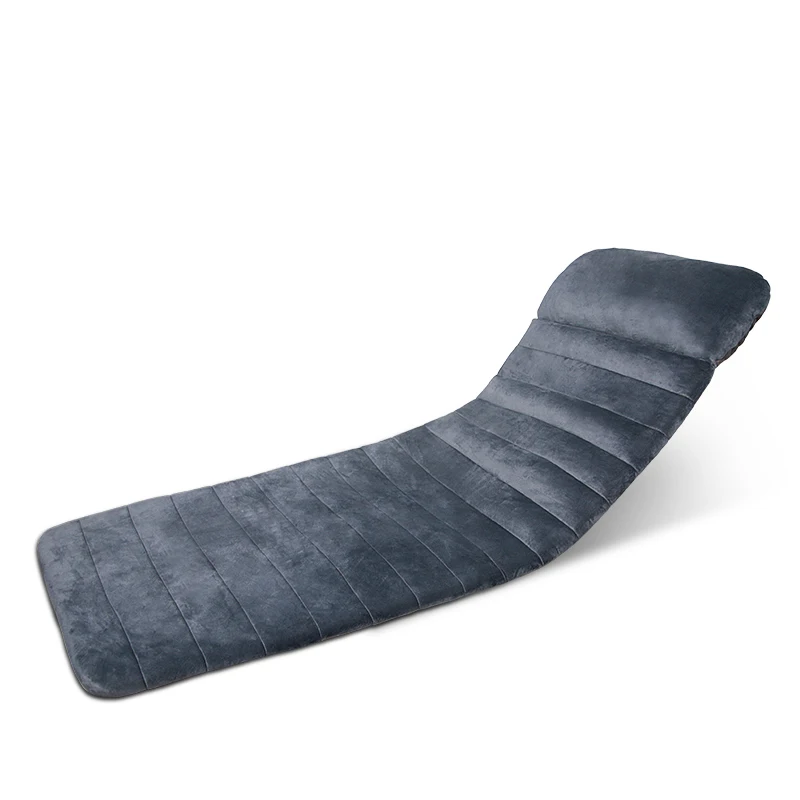 Подогрев Вибрационный массажный матрас Techlove многофункциональный домашний 1 шт. серый Вибрационный беспроводной пульт дистанционного управления