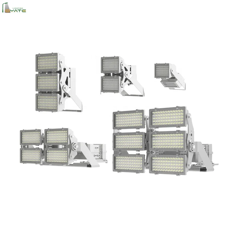 Outdoor 200W 400W 600W 1000W Sport Hall Led Lighting Ip67 Led High Mast Light For Airport Stadium