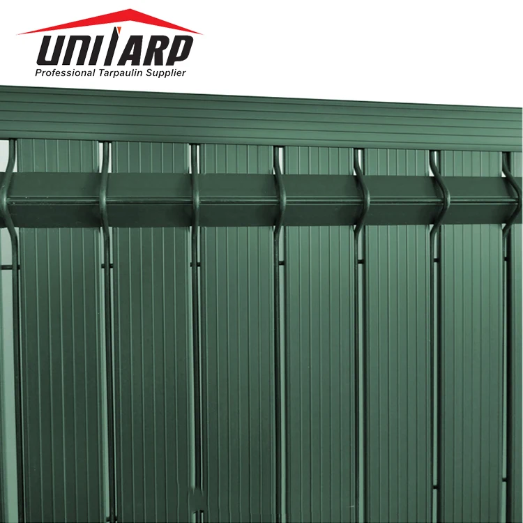 Eco-friendly garden plastic fence profile outdoor yard PVC fence