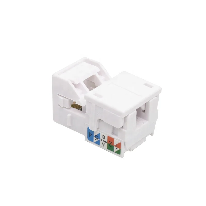 RJ45 CAT6A Keystone Jack UTP Female Computer Modular Jack