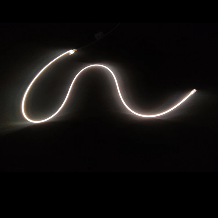 good quality super slim 4mm W silicon led neon flex strip light for kitchen cabinet lighting