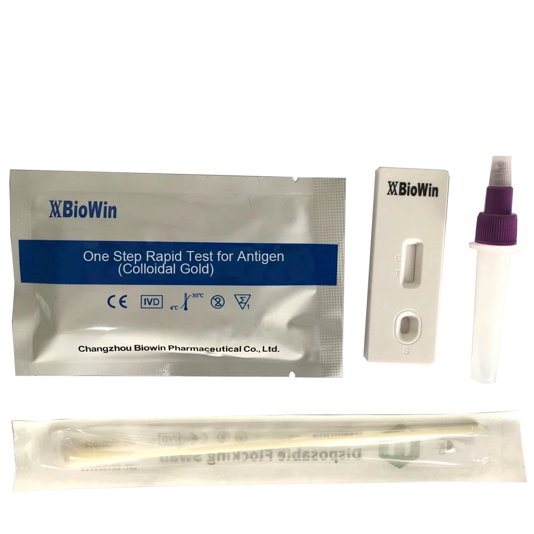 
2021 diagnostic tool medical disposable Rapid antigen test kit self testing home use pcr test kit rapid 