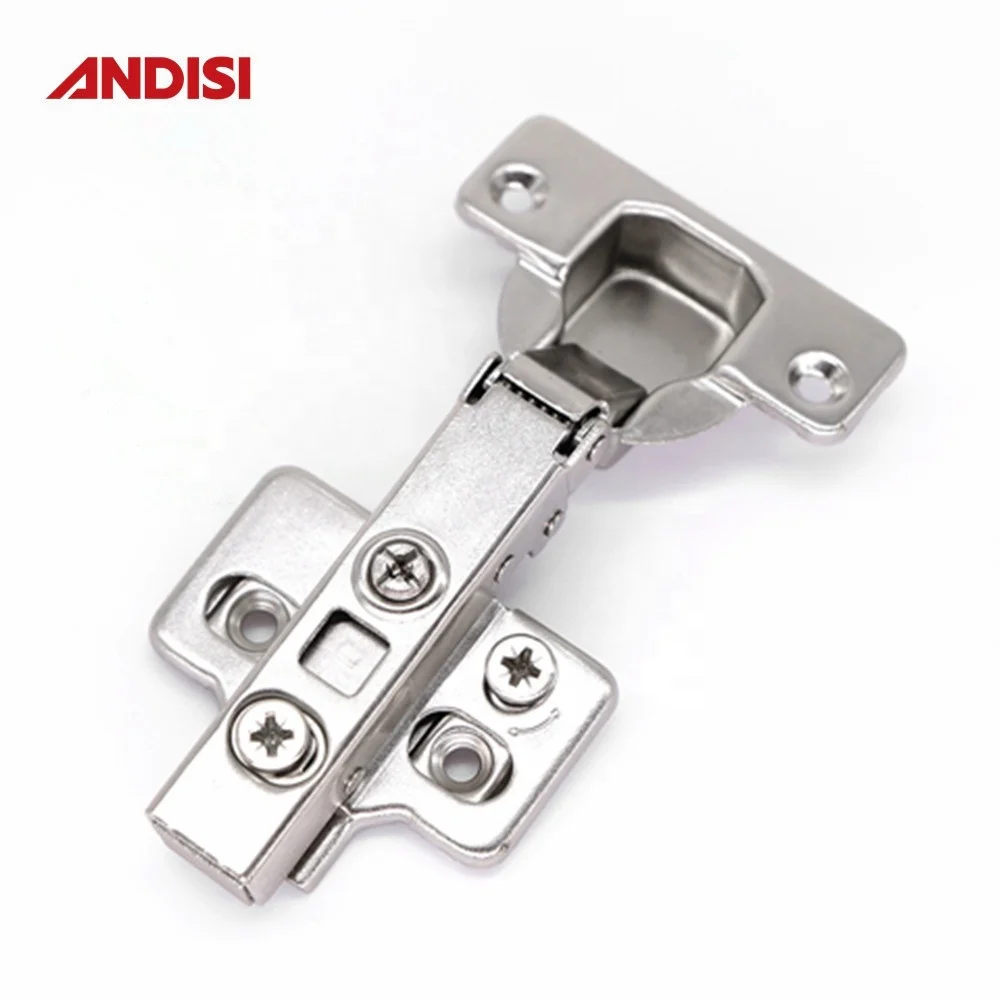 ANDISI adjustable clip on hinges 3d soft close hydraulic kitchen furniture cabinet concealed 3d hinge
