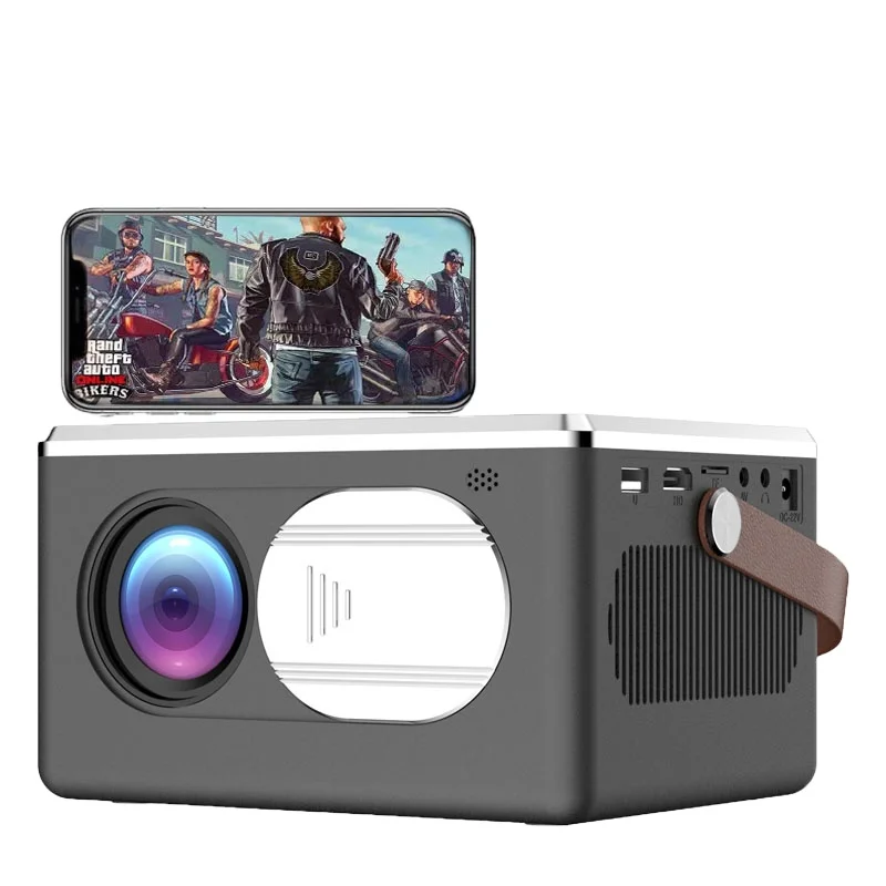 BLJ-480 Protection design of lens cover of projector 480P physical resolution 80ANSI lumens high brightness silent fan