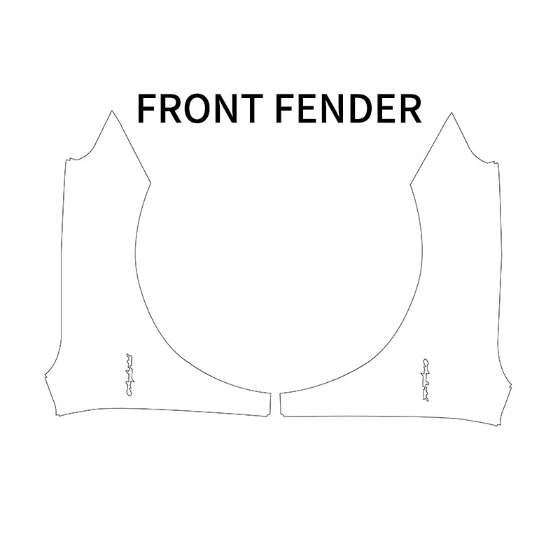 Special Car Machine Cutting Car Film Accurate Data  Paint Protection Pre-Cut Wrapping Tpu Ppf For Car