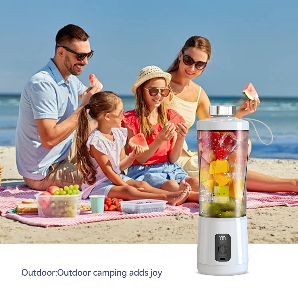 Rechargeable Portable Compact Type-C Quick Charge Blander Machine Multifunctional Handheld Cup 16500 rpm Fresh Fruits Juicer