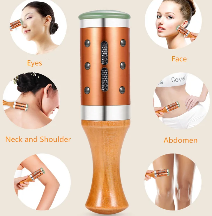 
Portable Jade Moxibustion Rod Eye Massage Warm Moxibustion Moxa Stick with Magnetic Needle Type for Healthcare Healing Therapy 