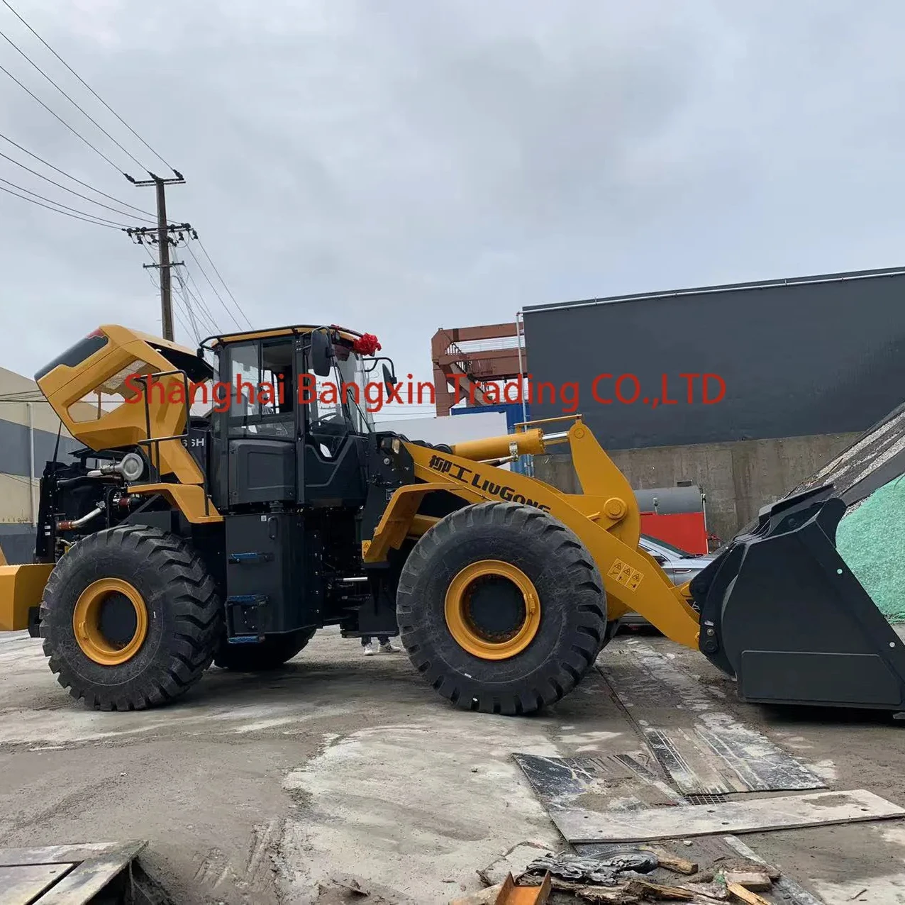 WHEEL LOADER Cummins Engine famous brand liugong 866H 6t wheel loader for sale