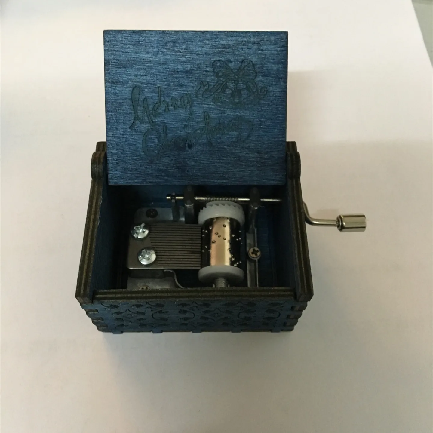 Hand crank Wooden gift music box Harry Music Potter Box