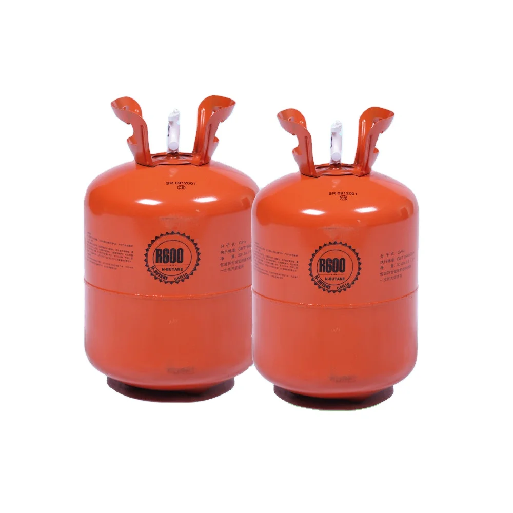 Wholesale low price factory supplier Isobutane R600A HC refrigerant gas