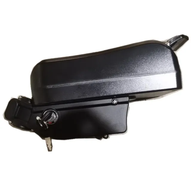 
Modify electric bike back seat tube install big frog lithium battery 10s7p akku 36v 14ah for e-bike 250w 
