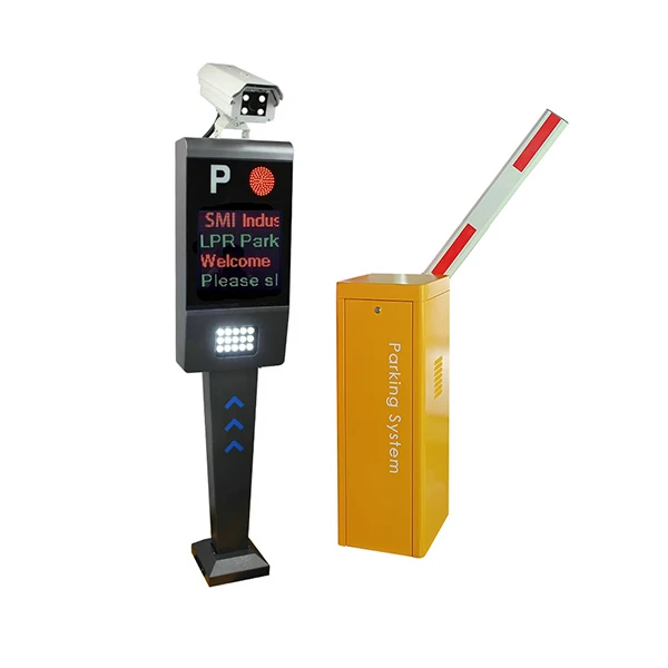 Unattended LPR Camera Parking System Barrier gate for Park Parking Lot License Plate Recognition Car Park System