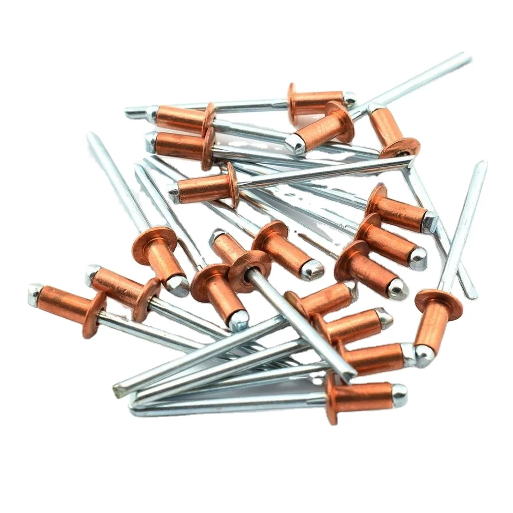 Din7337 Pop Rivets Steel Aluminum Painted Blind Rivets