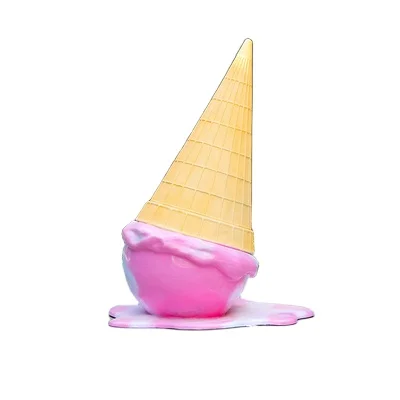 Fiberglass Dessert sculpture ice cream sculptures for Shopping mall decorations Holiday Party Decorative