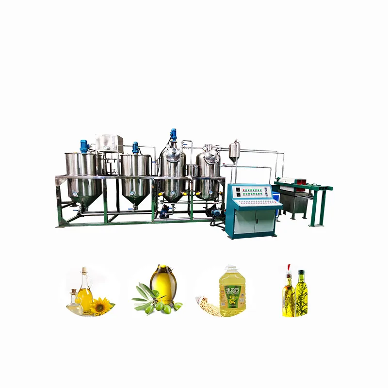 Complete Cooking oil refinery Machine Palm oil Processing Machine Production Line In Indonesia