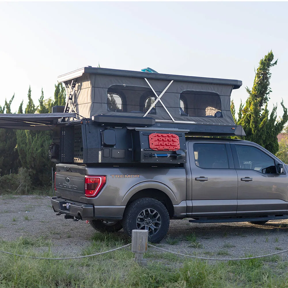 Four Wheel camper project m camper topper wheel pop up truck topper