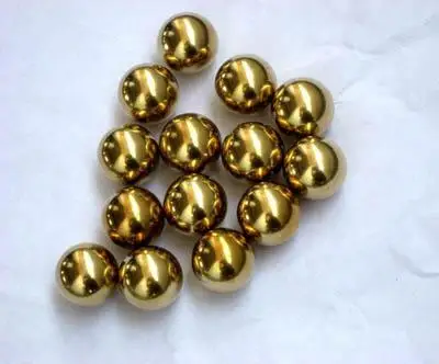 High precision 1mm 2mm 3mm 4mm 5mm Solid H62/65 Brass ball copper ball for valve