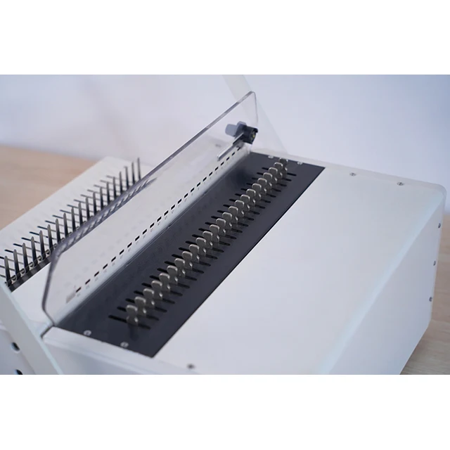 CM600A Document Booklet Exercise Book Paper Binding Machine 24 Holes Hardcover Book Binding Machine For Office
