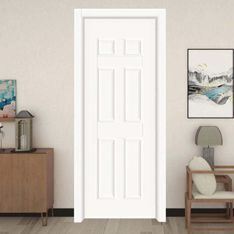 Big Discount Prehung Interior Slab Doors Wholesale Waterproof Internal Doors