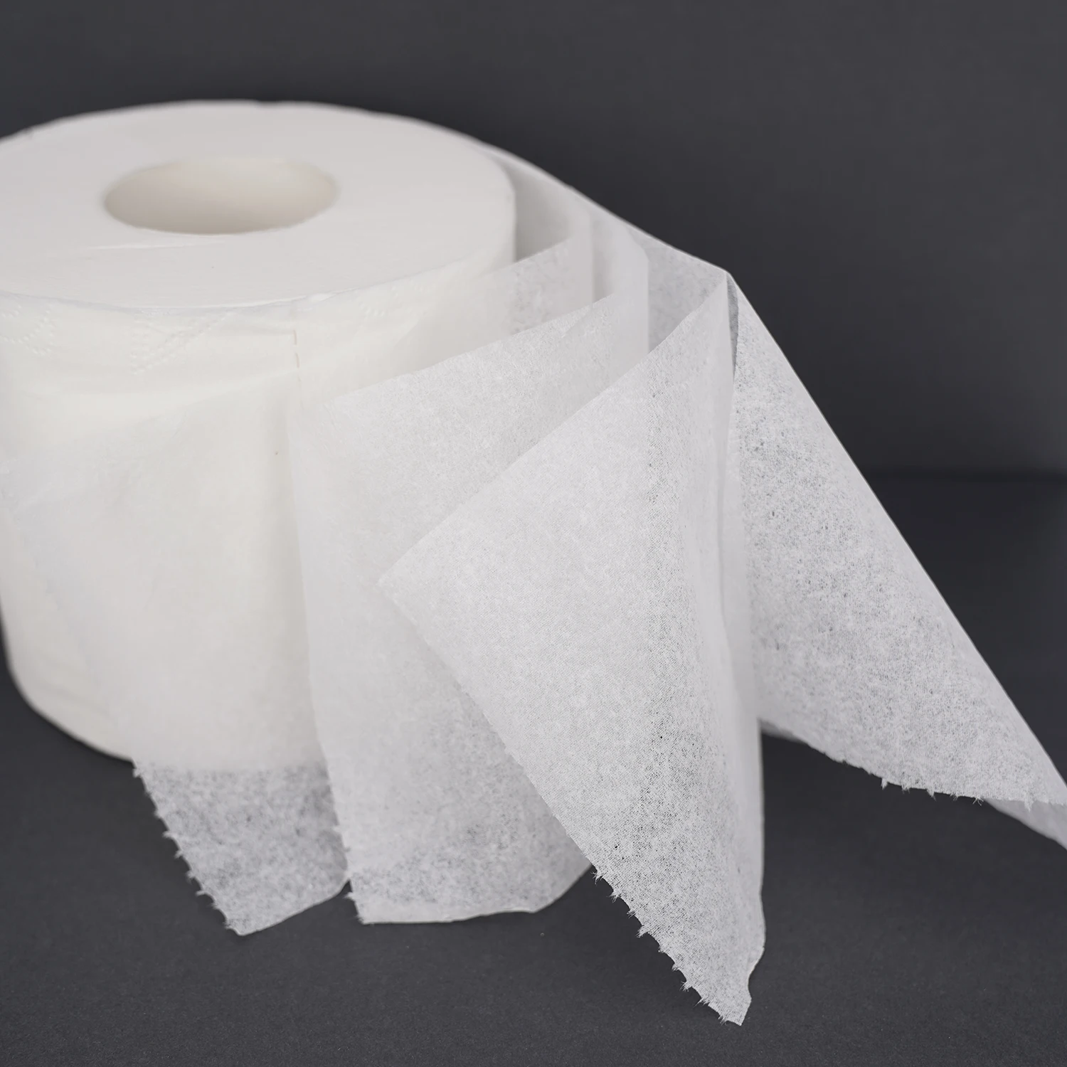 Bamboo Paper Rolls Tissue Paper Natural Material White Bathroom Toilet Paper
