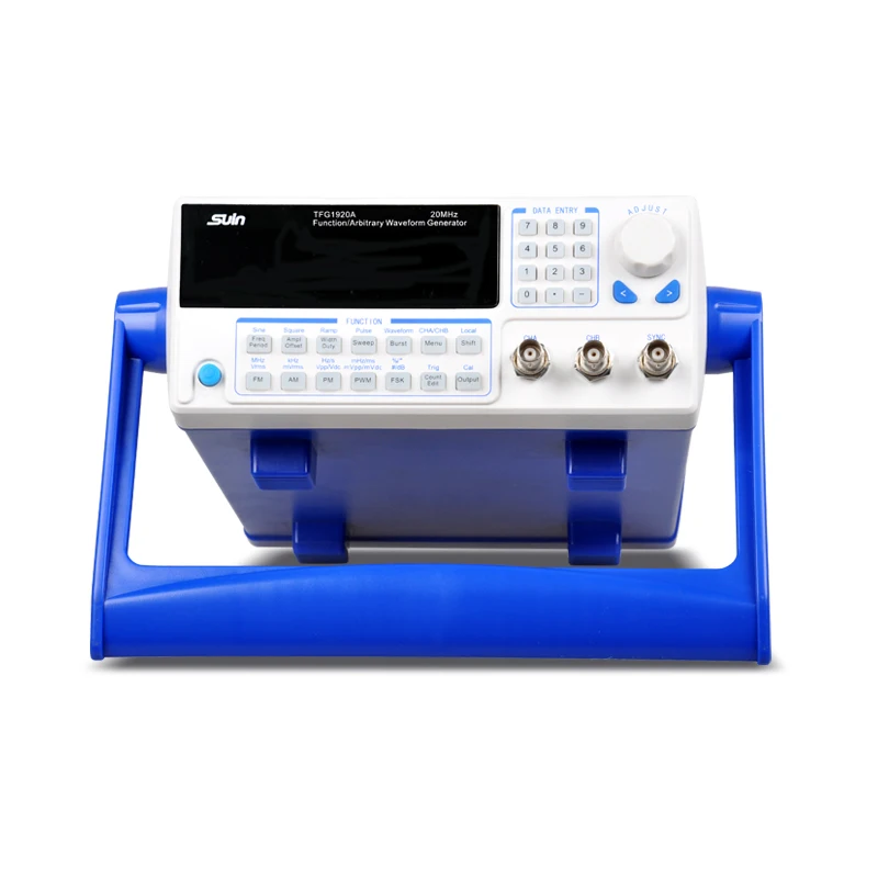 TFG1900A низкочастотный двухканальный генератор сигналов 5 МГц/10 МГц/20 МГц с сертификатом CE