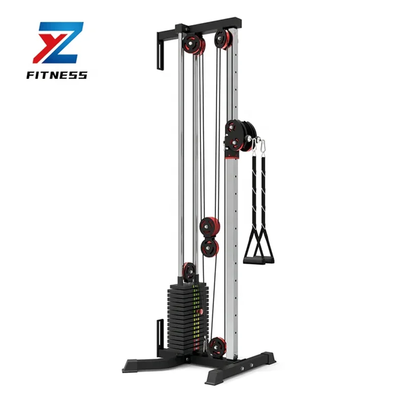 ZYFIT High Quality Gym Equipment Power Training Equipment Lat Pull Down Machine
