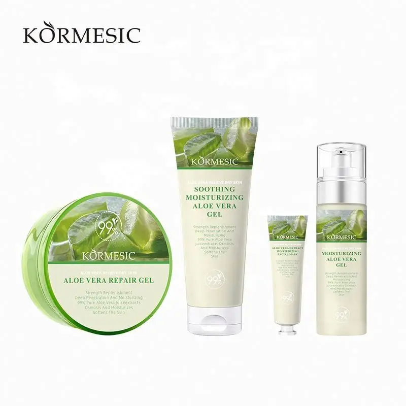 anti aging aloe vera gel private label moisturizer lotion beauty skin care whitening face placenta day and night cream