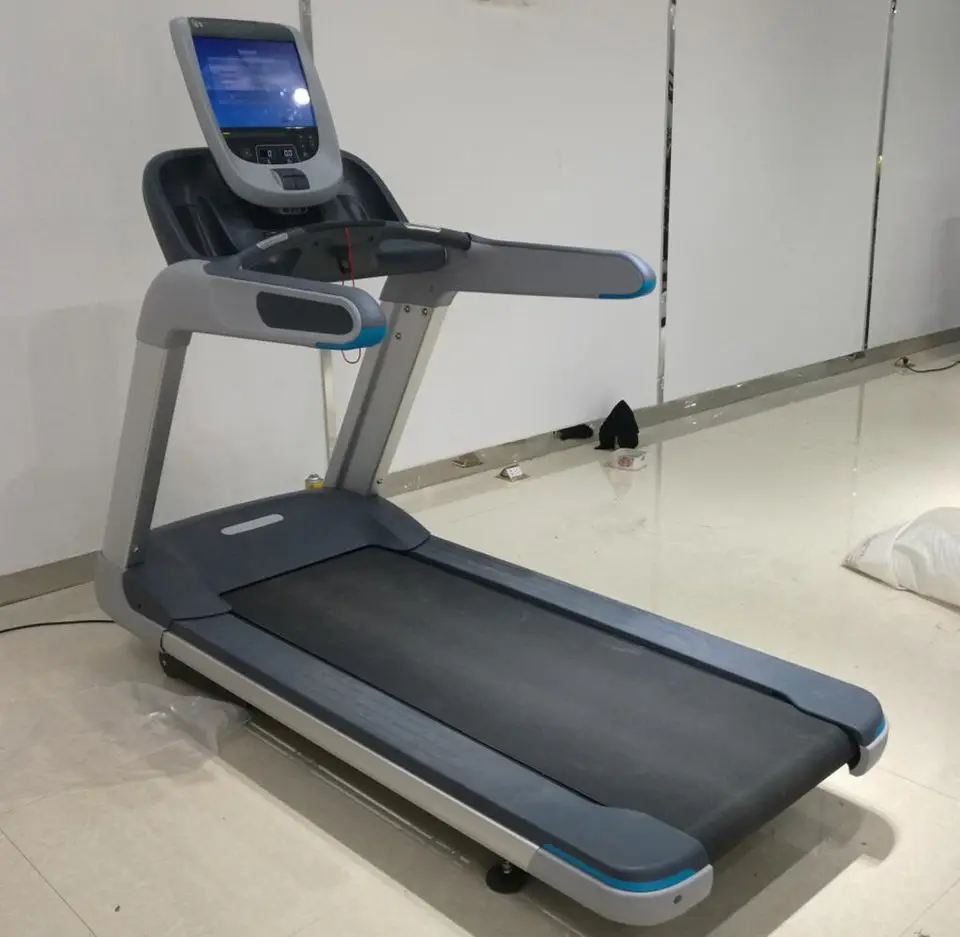 Gym touch screen commercial manual treadmill 3hp-7hp AC  motorized treadmill China fitness equipment